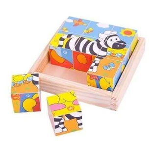 Кубики Сафари, BJ 512, Bigjigs