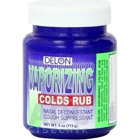 DELON VAPORIZING COLDS RUB 1×113 г, blazam: цены и характеристики