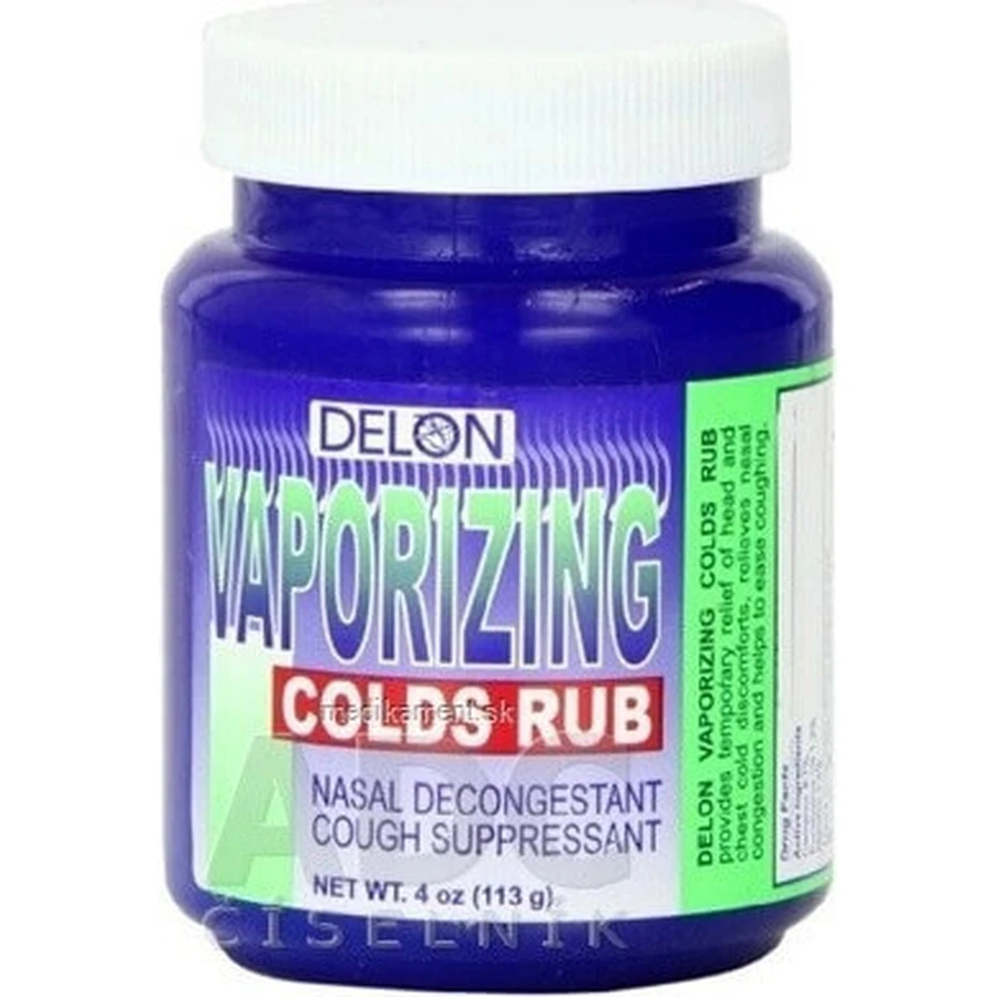 DELON VAPORIZING COLDS RUB 1×113 г, blazam: цены и характеристики