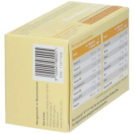Фертіловіт F 35 плюс Gonadosan Fertilovit F 35 plus, 90 капсул: ціни та характеристики
