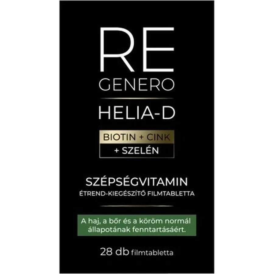 HELIA-D REGENERO BEAUTY VITAMIN 1×28 cps, пищевая добавка: цены и характеристики