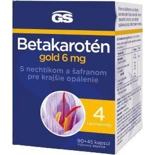 GS Бетакаротин золотой 6 мг, капсулы 90+45