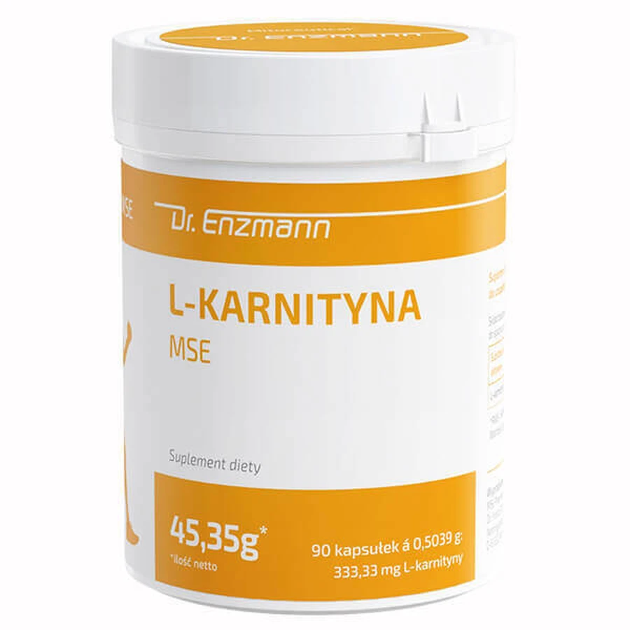 Mito-Pharma, L-карнітин MSE, 90 капсул: ціни та характеристики