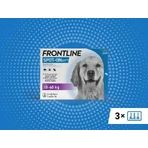 FRONTLINE spot-on для собак L 3 x 2,68 мл 3×2,68 мл, препарат против паразитов: цены и характеристики