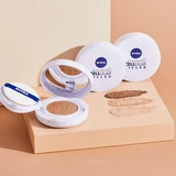 Nivea Expert Finish Cellular 3in1 Подушечка крем-скраббер SPF15 02 средняя, 15 мл