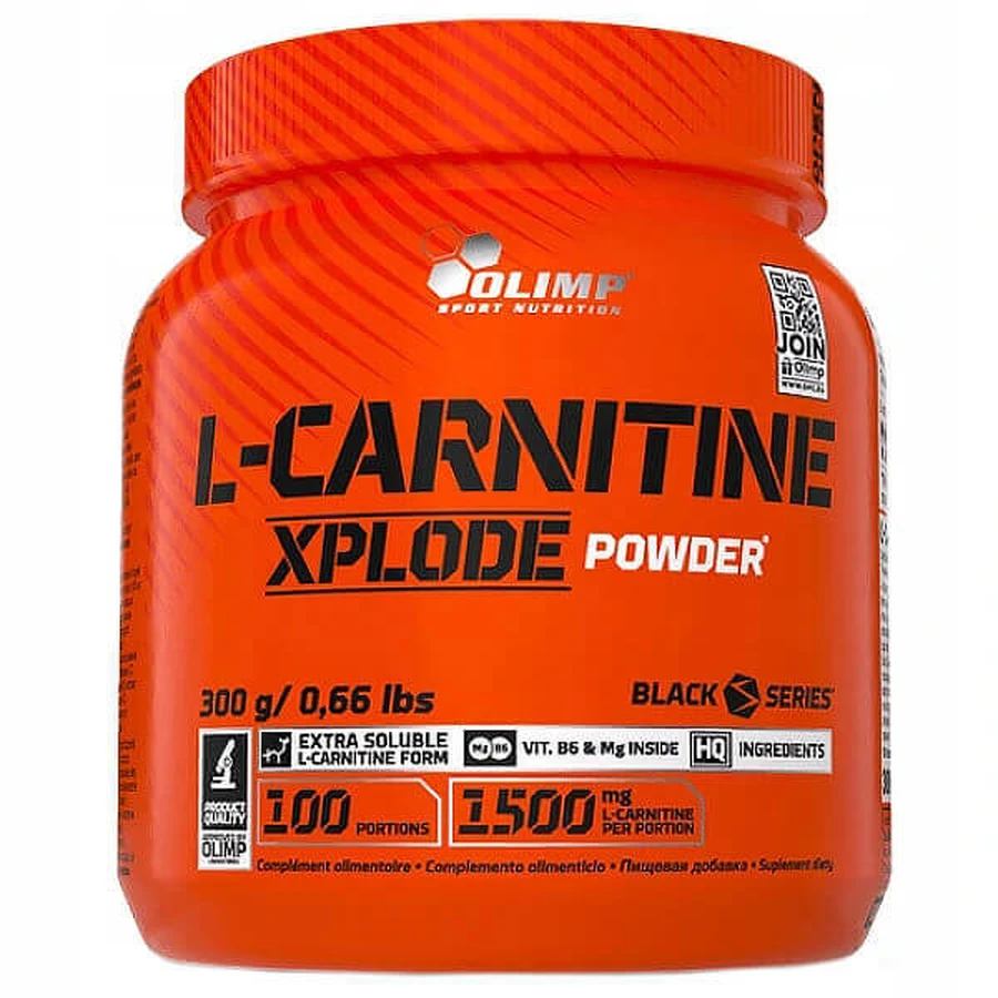 Olimp, L-карнітин Xplode Powder, апельсиновий смак, 300 г: ціни та характеристики