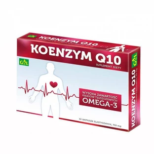 GAL Коензим Q10, 60 гнучких капсул