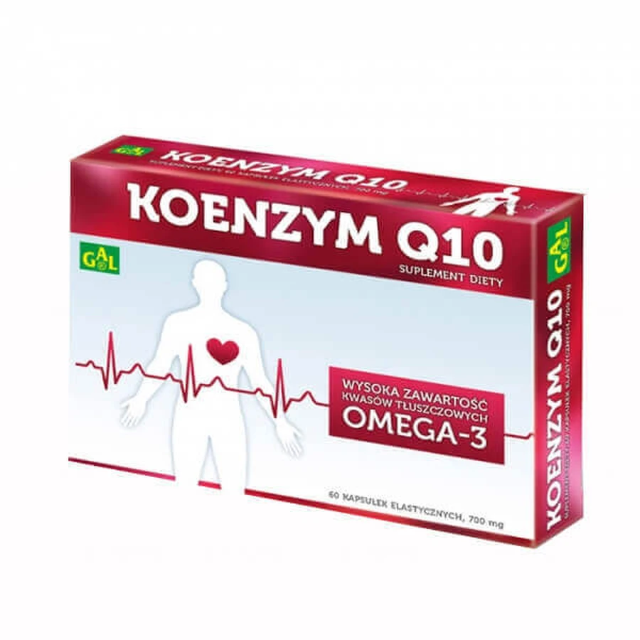 GAL Коензим Q10, 60 гнучких капсул: ціни та характеристики