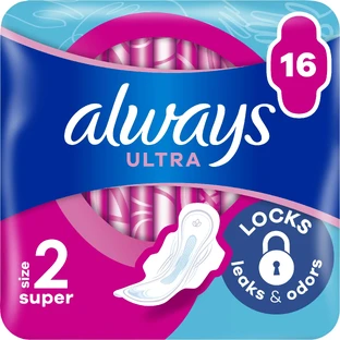 Гигиенические прокладки Always Ultra Super, размер 2, 16 шт.