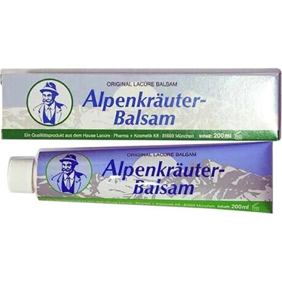Primavera Alpenkräuter Balsam 1×200 мл, бальзам на основі альпійських трав: ціни та характеристики