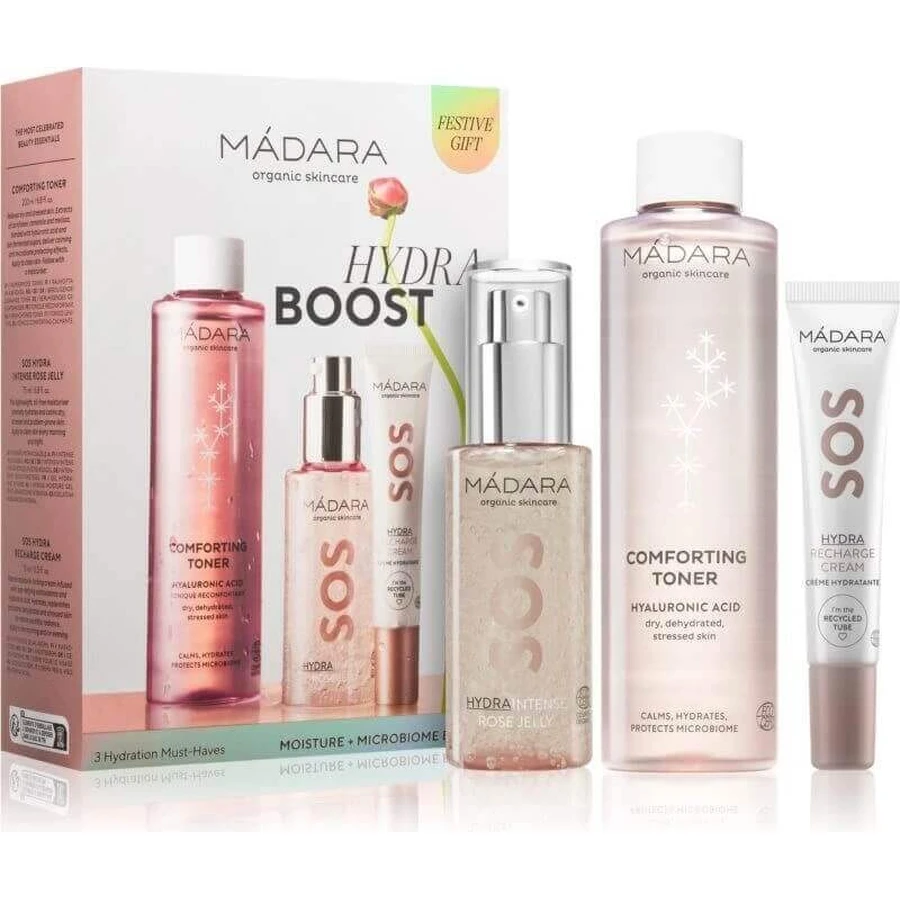 MÁDARA HYDRA BOOST Набор для увлажнения кожи 1×1шт, подарочный набор: цены и характеристики