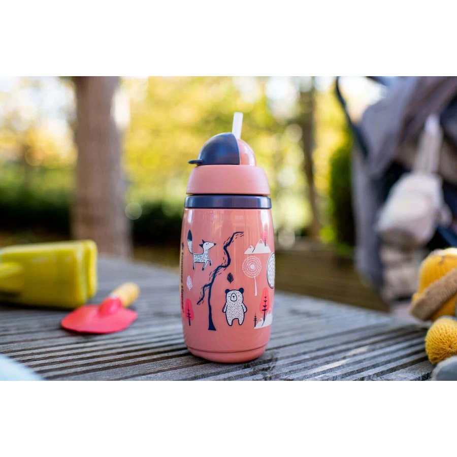 Tommee Tippee Superstar, спортивна кружка, що не розмовляє, 12м+, рожева 266 мл: ціни та характеристики