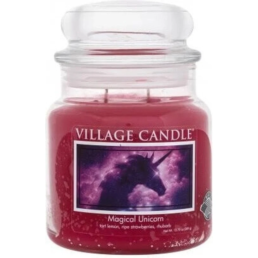 Village Candle Ароматична свічка у склі - Чарівний єдиноріг, середня 1×1 шт, ароматична свічка: ціни та характеристики