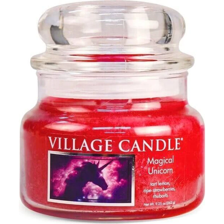 Village Candle Ароматична свічка у склі - Чарівний єдиноріг, середня 1×1 шт, ароматична свічка: ціни та характеристики