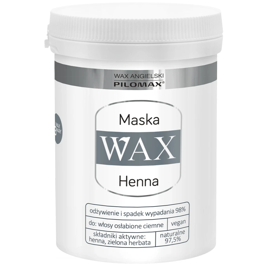 Зволожуюча маска від випадіння нефарбованого волосся Wax Henna, 240 мл: ціни та характеристики