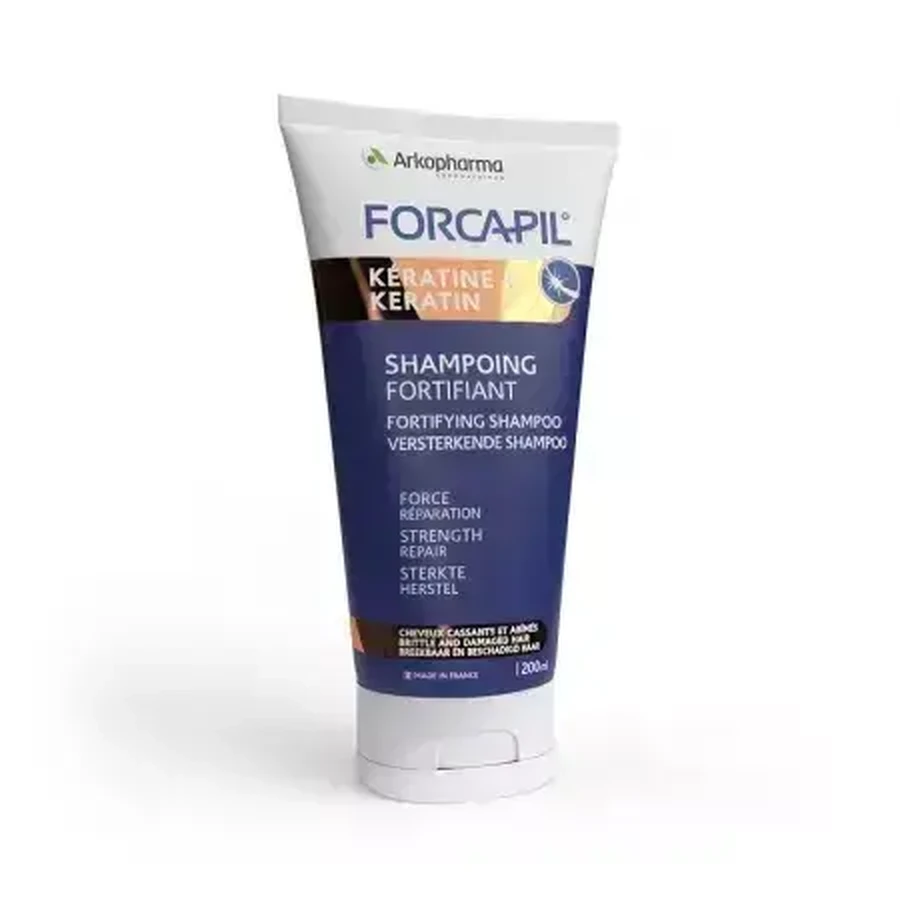 Шампунь для волос Arkopharma Forcapil Keratin Fortifying Shampoo, укрепляющий, 200 мл: цены и характеристики