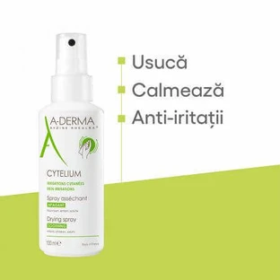 A-Derma Cytelium Успокаивающий лосьон-спрей для раздраженной кожи, 100 мл
