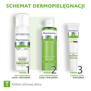 Pharmaceris T Puri-Sebostatic глубоко очищающая пенка для лица 150 мл