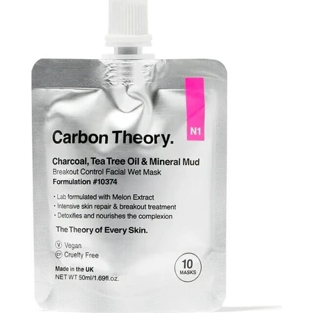 Carbon Theory, Mineral Mud Mask 50 мл, маска для лица: цены и характеристики