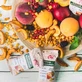 Хрусткий натуральний персиковий хруст, кубики сушеного персика, 12 г