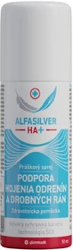 Порошок-спрей Glenmark Alfasilver HA+ для очищения ран, 50 мл