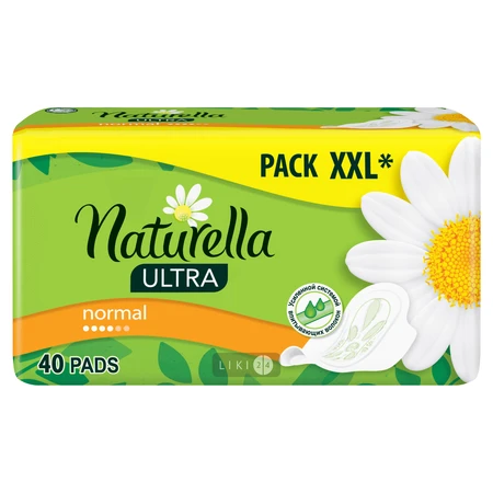 Прокладки гігієнічні Naturella Camomile Ultra Normal №40: ціни та характеристики