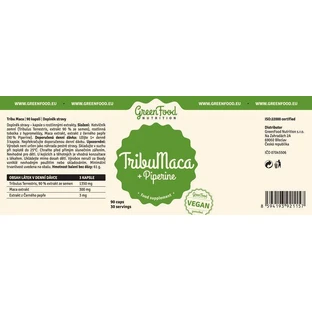 GreenFood Nutrition TribuMaca 90 капсул