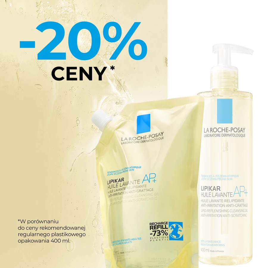 La Roche-Posay Lipikar Oil AP+ Body Cleansing Oil, Stock, 400 мл: цены и характеристики