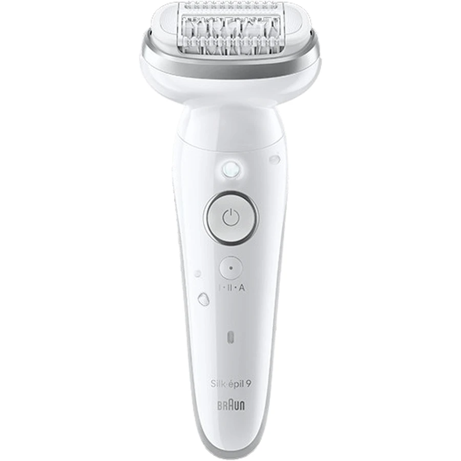Braun Silk-épil 9, эпилятор 9-041, белый/серебристый: цены и характеристики