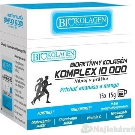 ASP BIOKOLAGEN Біоактивний колагеновий комплекс 10 000 15×15 г, сухий напій, пакетики (225 г): ціни та характеристики