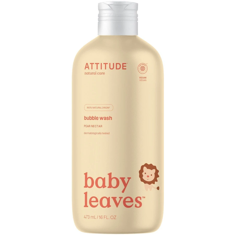 Attitude Baby leaves піна для ванни з ароматом грушевого дуба 473 мл: ціни та характеристики