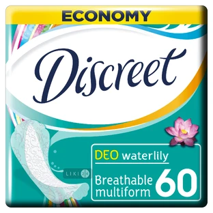 Прокладки щоденні Discreet Deo Water Lily №60