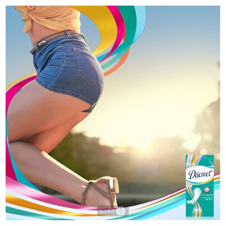Прокладки щоденні Discreet Deo Water Lily №60: ціни та характеристики