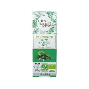 Ефірна олія чебрецю Thymol Organic, 5 мл, Born to Bio