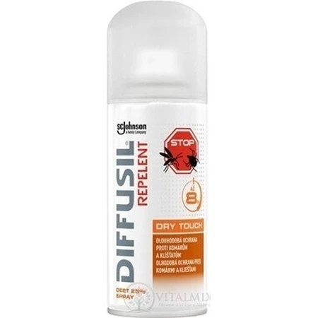 DIFFUSIL REPELENT DRY EFFECT SPRAY 1×100 мл, репеллент: цены и характеристики