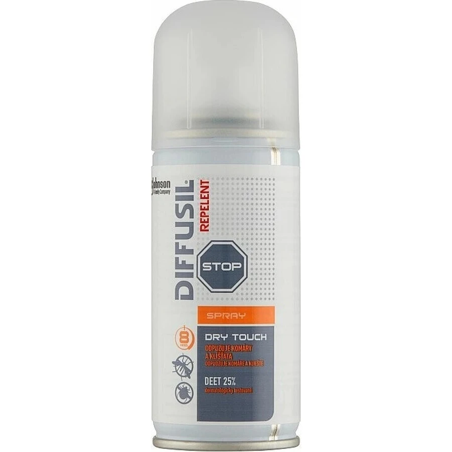 DIFFUSIL REPELENT DRY EFFECT SPRAY 1×100 мл, репеллент: цены и характеристики