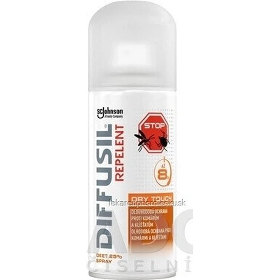 DIFFUSIL REPELENT DRY EFFECT SPRAY 1×100 мл, репеллент: цены и характеристики
