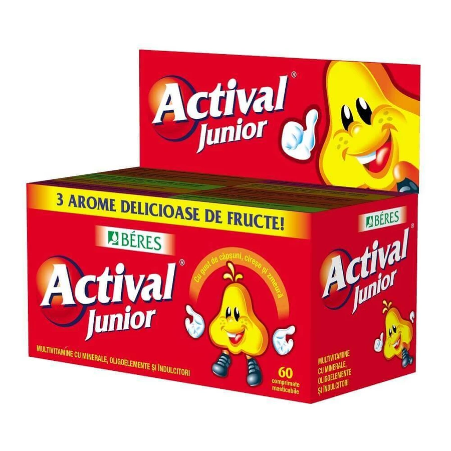 Активал Юніор Beres Actival Junior, 60 таблеток: цены и характеристики