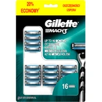 Сменные головки Gillette Mach3 16 шт.: цены и характеристики