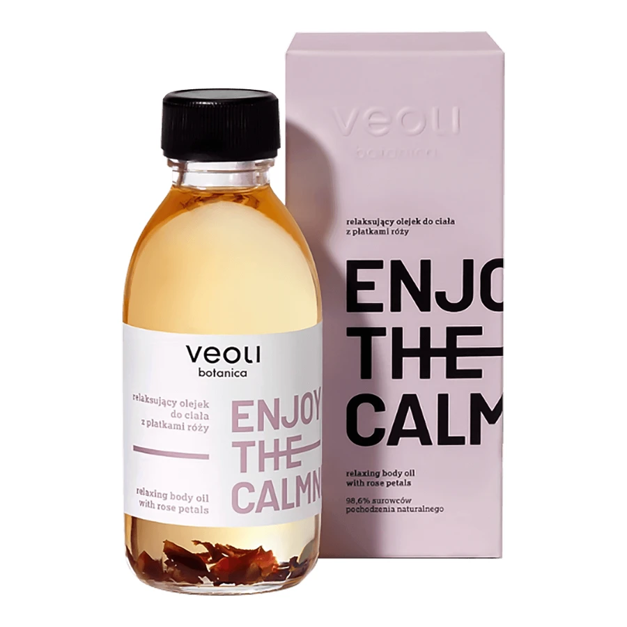 Veoli Botanica, Enjoy The Calmness, масло для тела с розовыми патчами, 150 мл: цены и характеристики