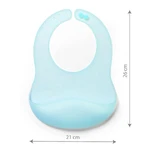 BabyOno, ультратонкое силиконовое кольцо для груди, голубое, с 6 месяцев, 1 шт.: цены и характеристики
