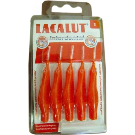 Міжзубні щітки LACALUT S 1×5 шт, ретельне очищення міжзубних проміжків: ціни та характеристики