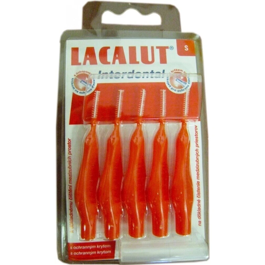 Міжзубні щітки LACALUT S 1×5 шт, ретельне очищення міжзубних проміжків: ціни та характеристики