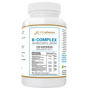 AltoPharma B-Complex, 200% RWS, 120 капсул