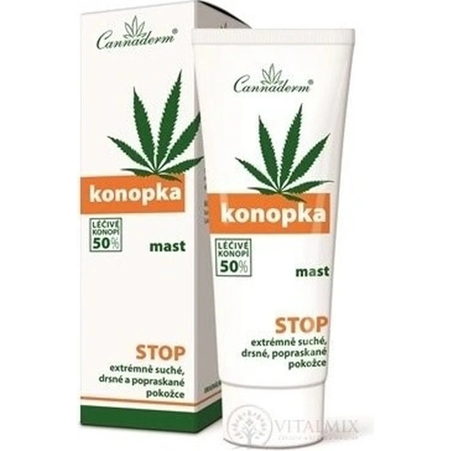 Cannaderm KONOPKA mas 1×75 г, конопляный mas: цены и характеристики