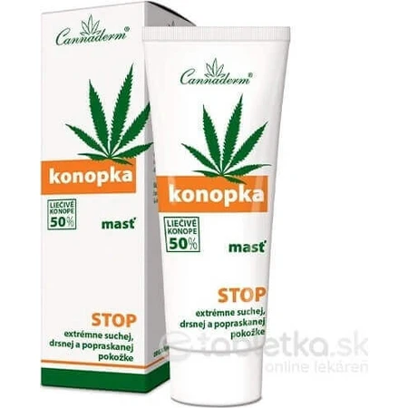 Cannaderm KONOPKA mas 1×75 г, конопляный mas: цены и характеристики
