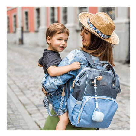 BabyOno Natural Nursing, держатель для пустышки, белый: цены и характеристики