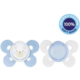 Силіконова пустушка Chicco Physio Comfort для хлопчика - Macco/Buds 0 - 6 м 2 шт.