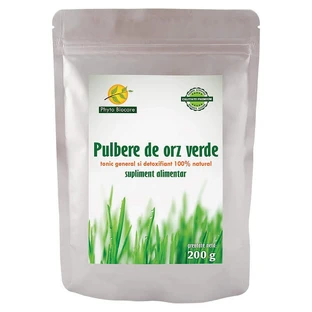 Порошок зеленого ячменю, 200 г, Phyto Biocare