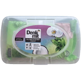 Универсальные влажные травы Denkmit + коробка, 50 шт.